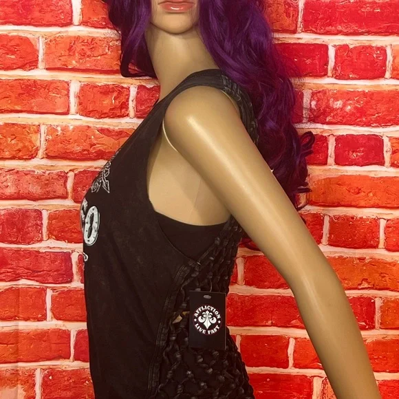 Affliction Women’s T-Shirt - Picture 2 of 12